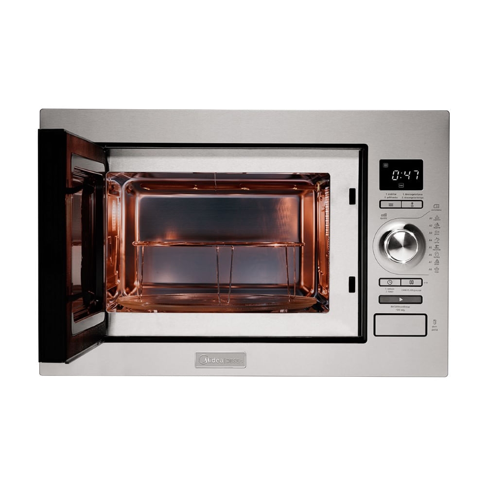 Micro-ondas de Embutir Midea Desea 28 Litros Inox 220V