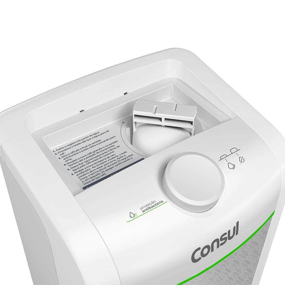 Purificador de Água Compacto - Consul | Branco