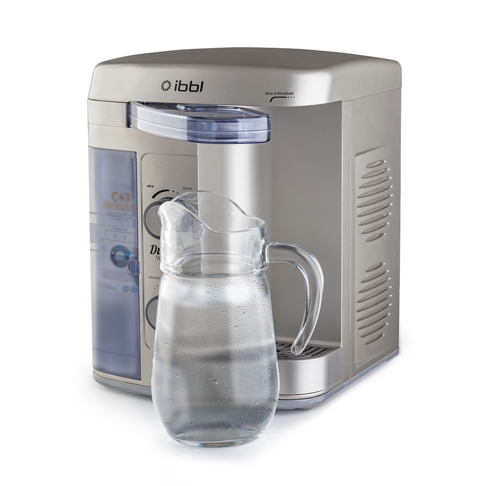 Purificador de Água IBBL Due Immaginare Prata 220V Purificador de Água IBBL Due Immaginare Prata 220V