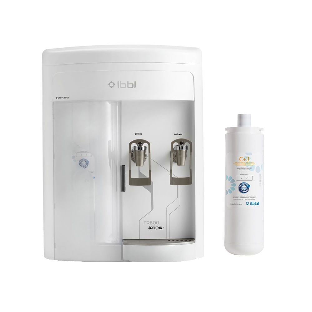 Purificador de Água IBBL FR600 Speciale Branco 220V + Refil IBBL C+3