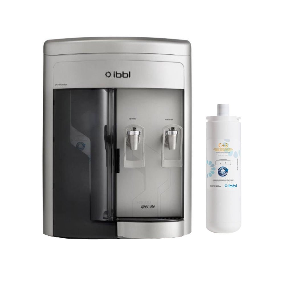 Purificador de Água IBBL FR600 Speciale Prata 110V + Refil IBBL C+3