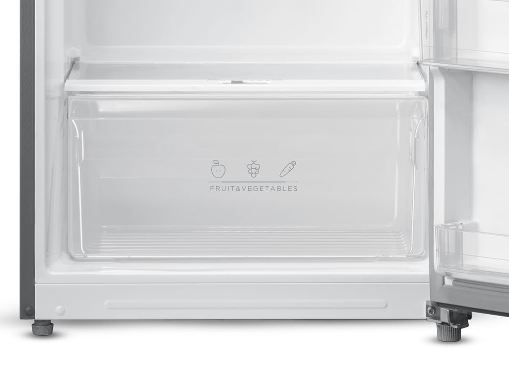 Refrigerador Frost Free Midea SmartSensor 347L Prata 127V