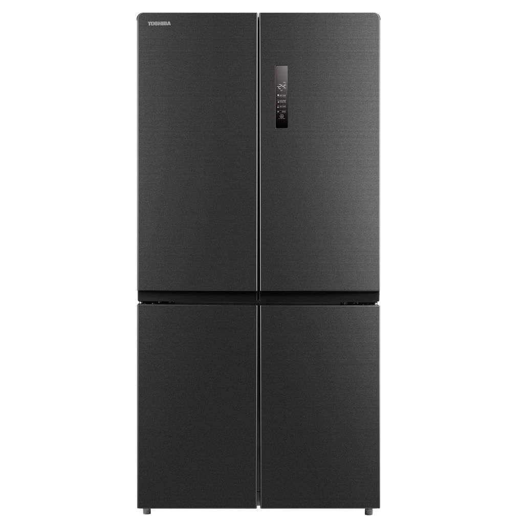 Refrigerador Toshiba French Door Convertzone 638L Cinza Morandi 127V