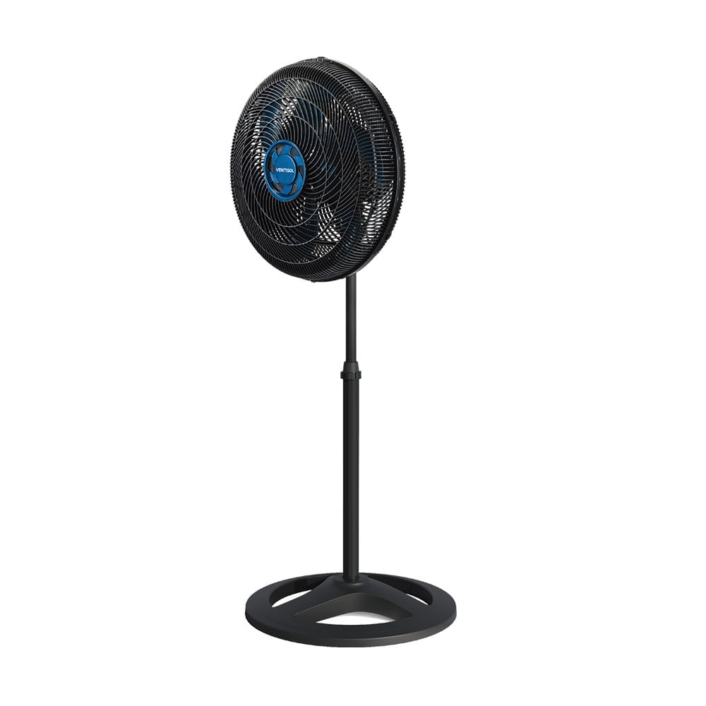 Ventilador De Coluna Ventisol Turbo 6 Pás 50cm Azul 127V