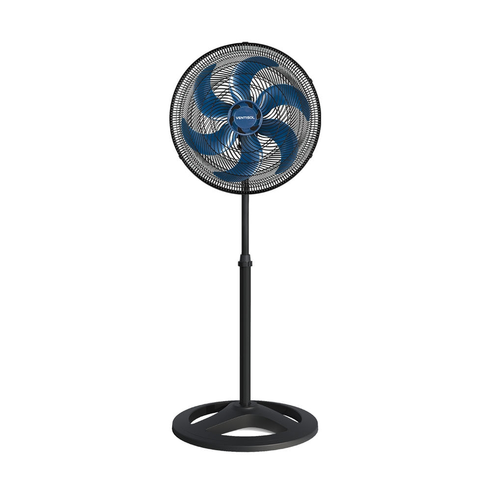 Ventilador De Coluna Ventisol Turbo 6 Pás 50cm Azul 127V