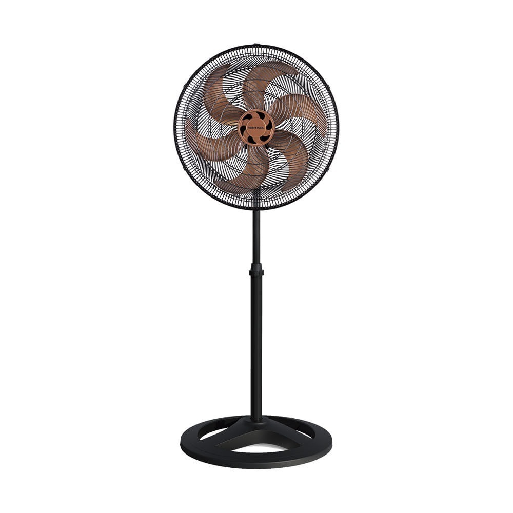 Ventilador De Coluna Ventisol Turbo 6 Pás 50cm Bronze 220V