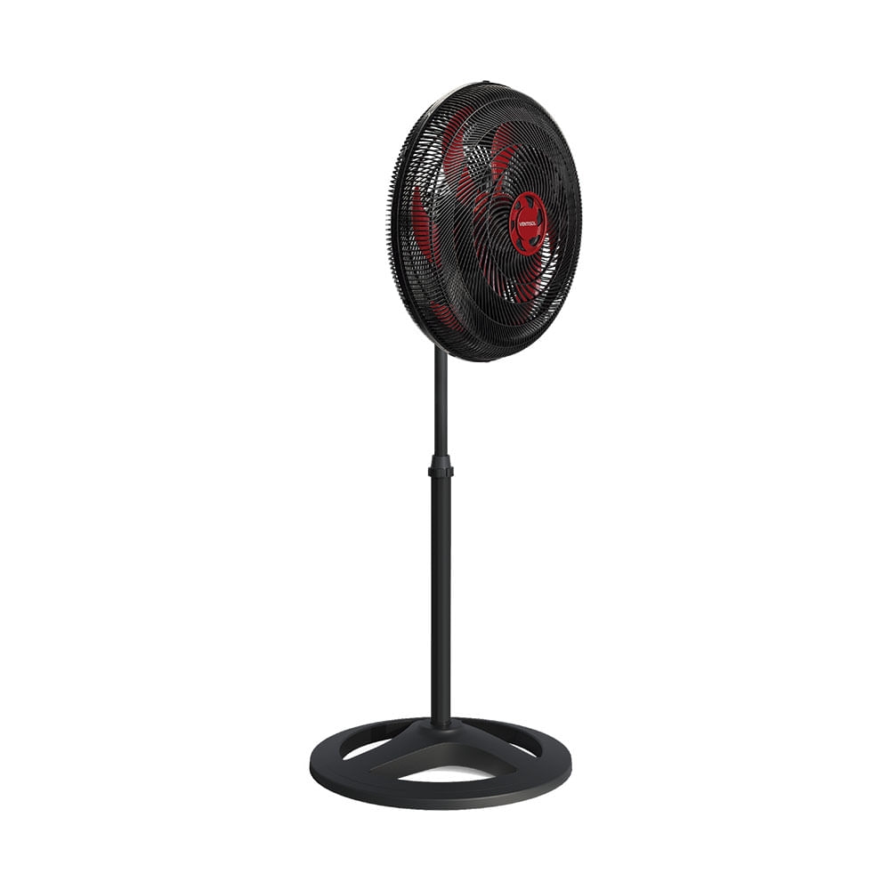 Ventilador De Coluna Ventisol Turbo 6 Pás 50cm Vermelho 220V