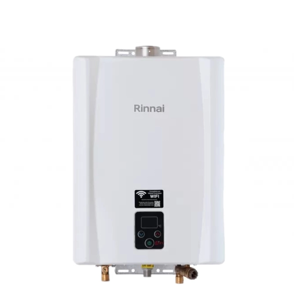 Aquecedor de Água a Gás Rinnai E21 GLP 21 Litros Branco Bivolt