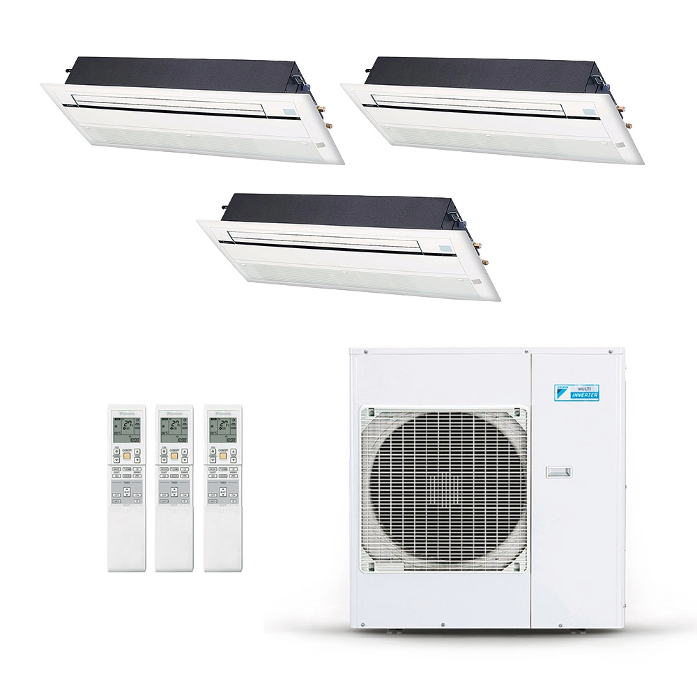 Ar-Condicionado Multi Split Inverter Daikin 38.000 (3x Evap Cassete 1 Via 18.000) Quente/Frio 220V Ar-Condicionado Multi Split Inverter Daikin 38.000 (3x Evap Cassete 1 Via 18.000) Quente/Frio 220V