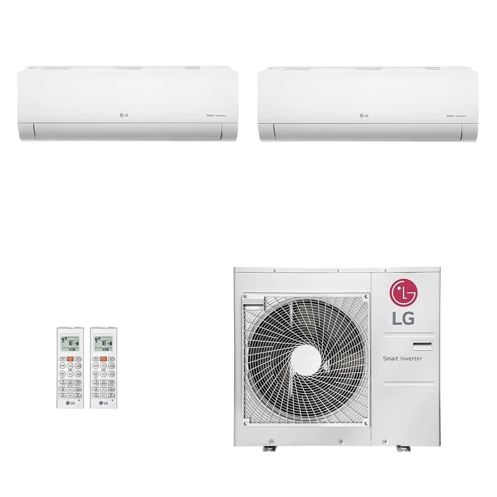 Ar-Condicionado Multi Split Inverter LG 36.000 (2x Evap HW 18.000) Quente/Frio 220V								