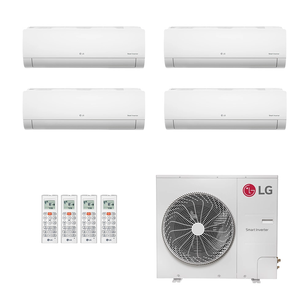 Ar-Condicionado Multi Split Inverter LG 54.000 (2x Evap HW 12.000 + 2x Evap HW 24.000) Só Frio 220V Ar-Condicionado Multi Split Inverter LG 54.000 (2x Evap HW 12.000 + 2x Evap HW 24.000) Só Frio 220V