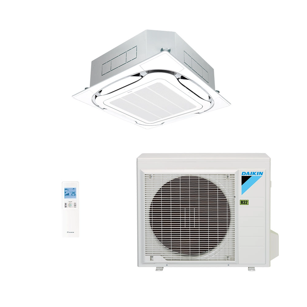 Ar-Condicionado Split Cassete 4 Vias Inverter Daikin SkyAir 35.000 BTUs Quente/Frio 220V Monofásico