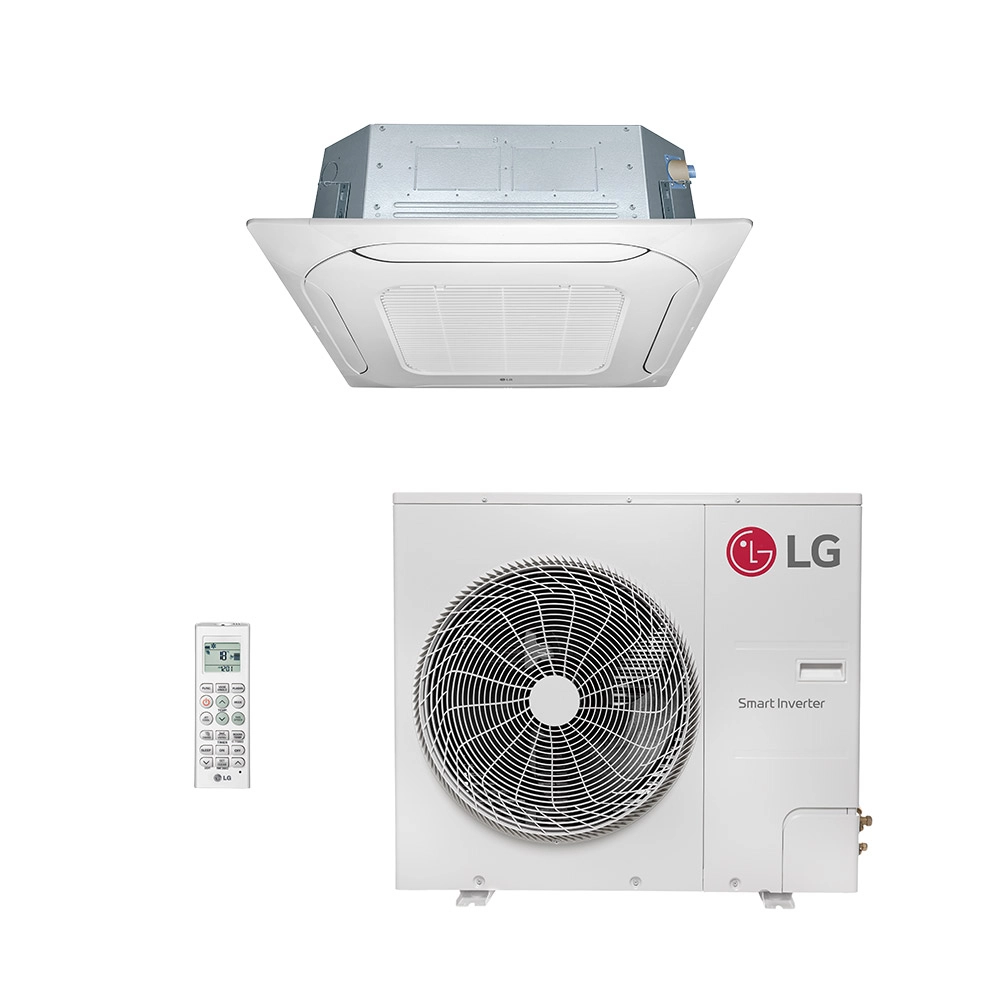 Ar-Condicionado Split Cassete 4 Vias Inverter LG WI-FI Conect 36.000 BTUs Quente/Frio 220V Monofásico