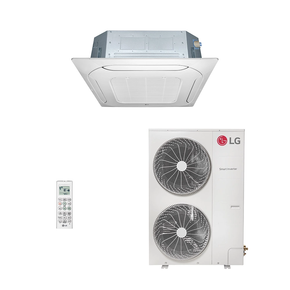 Ar-Condicionado Split Cassete 4 Vias Inverter LG WI-FI Conect 48.000 BTUs Quente/Frio 220V Monofásico
