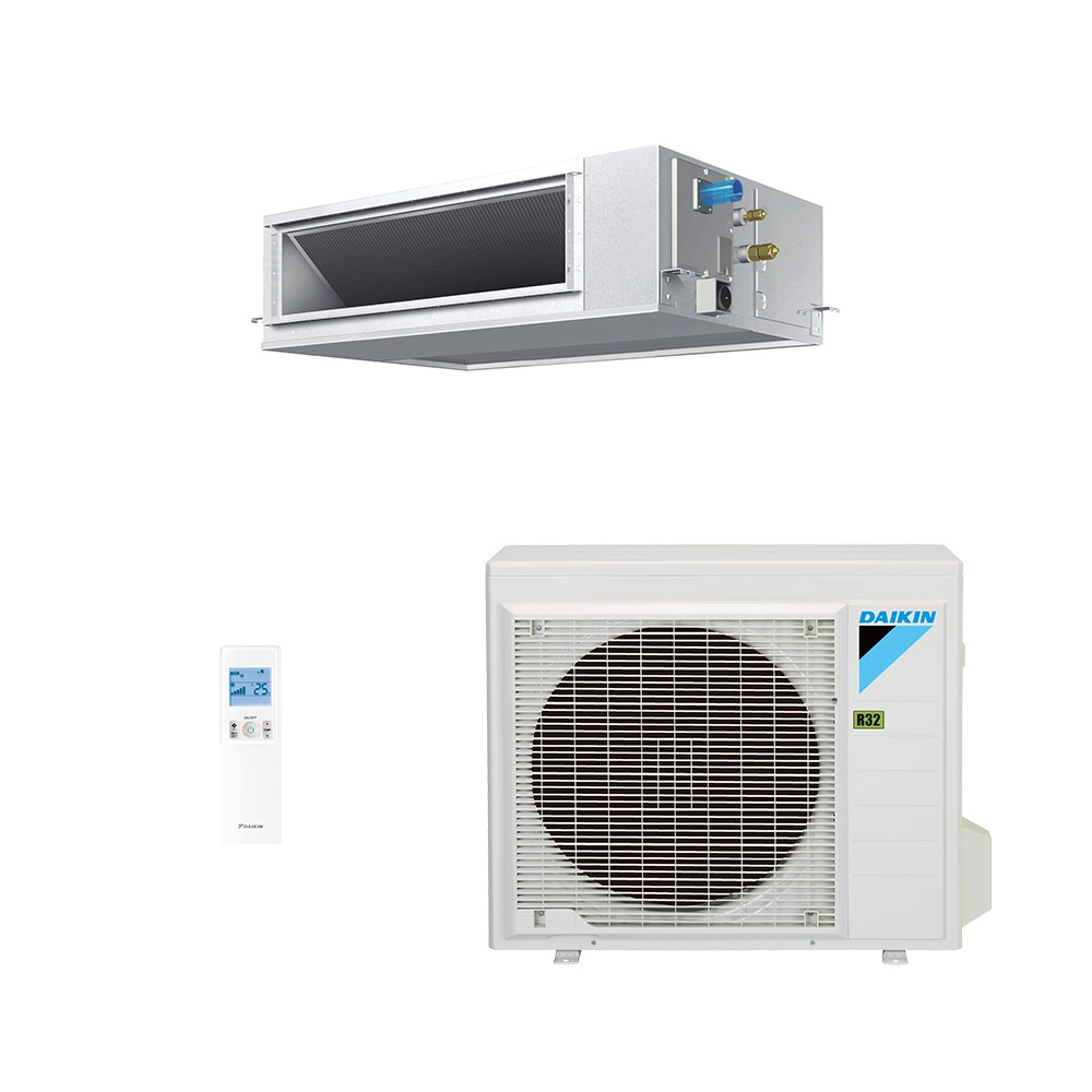 Ar-Condicionado Split Duto Inverter Daikin SkyAir 35.000 BTUs Quente/Frio 220V Monofásico