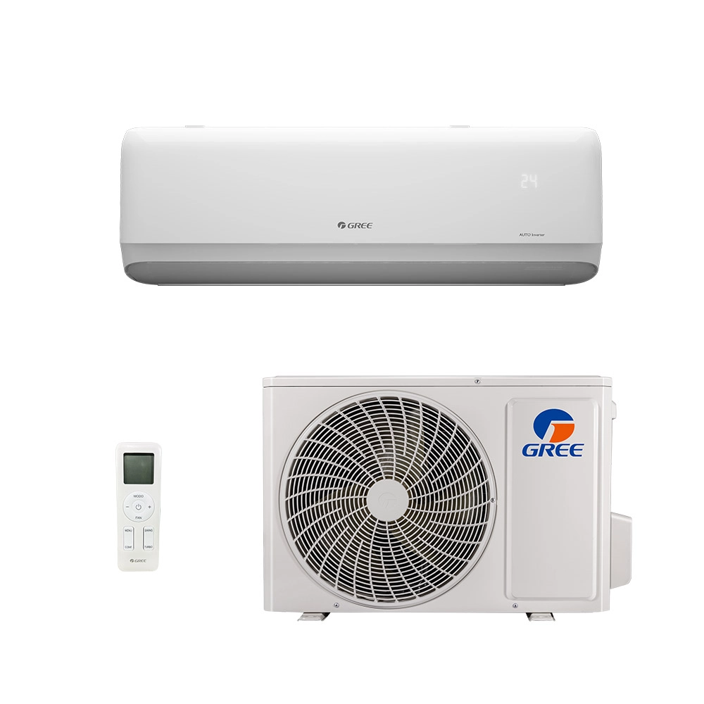 Ar-Condicionado Split HW G-Side Auto Inverter Gree 9.000 BTUs R-32 Só Frio 220V Ar-Condicionado Split HW G-Side Auto Inverter Gree 9.000 BTUs R-32 Só Frio 220V