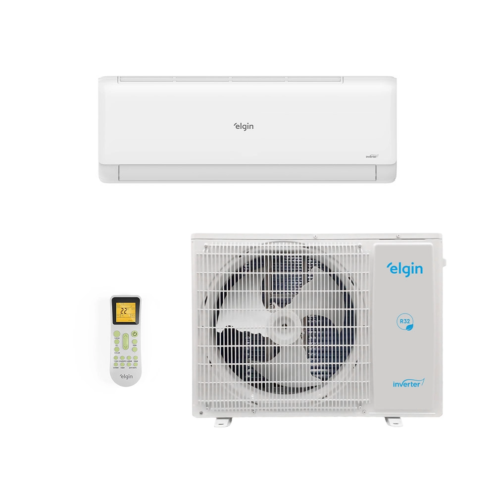 Ar-Condicionado Split HW Inverter Elgin Eco III Wi-Fi 18.000 BTUs R-32 Quente/Frio 220V