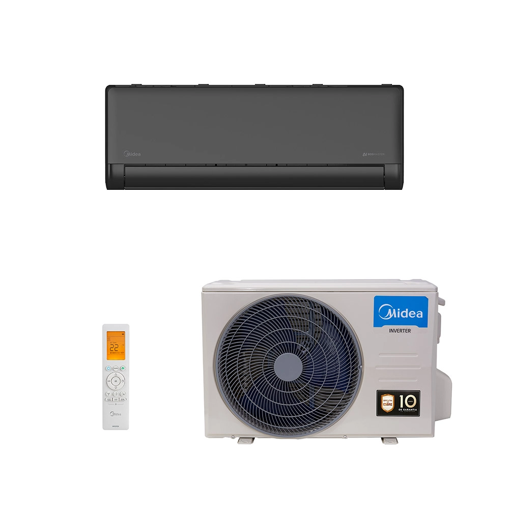 Ar-Condicionado Split HW Inverter Midea AI Ecomaster 24.000 BTUs R-32 Quente/Frio 220V Ar-Condicionado Split HW Inverter Midea AI Ecomaster 24.000 BTUs R-32 Quente/Frio 220V
