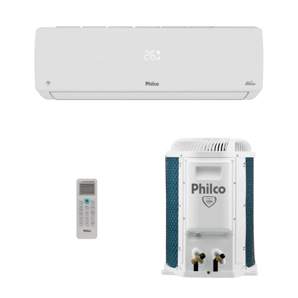 Ar-Condicionado Split HW Inverter R-32 Philco PAC12000IFM15 12.000 BTUs Só Frio 220V - AVARIA DE EMBALAGEM Ar-Condicionado Split HW Inverter R-32 Philco PAC12000IFM15 12.000 BTUs Só Frio 220V - AVARIA DE EMBALAGEM