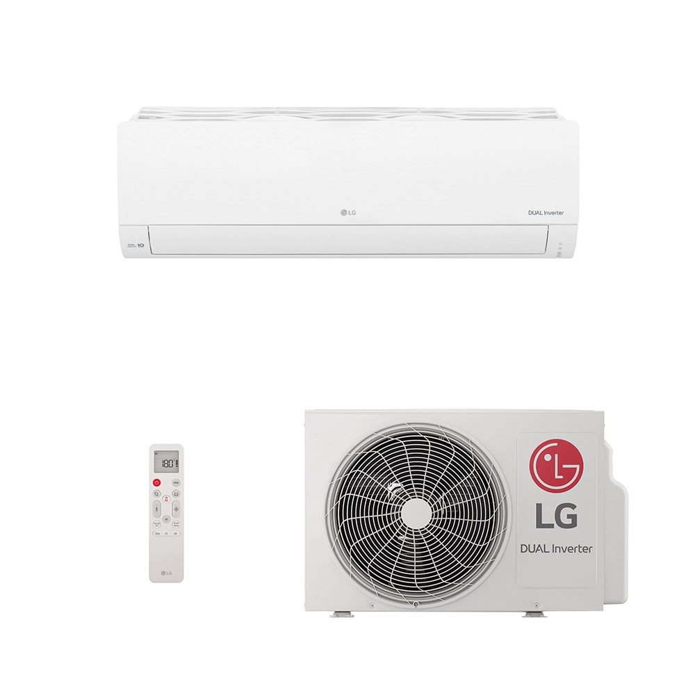 Ar-Condicionado Split HW LG Dual Inverter +AI Compact 18.000 BTUs R-32 Só Frio 220V