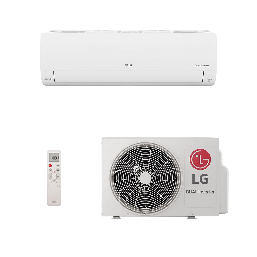 Ar-Condicionado Split HW LG Dual Inverter +AI Voice 12.000 BTUs R-32 Só Frio 220V Ar-Condicionado Split HW LG Dual Inverter +AI Voice 12.000 BTUs R-32 Só Frio 220V