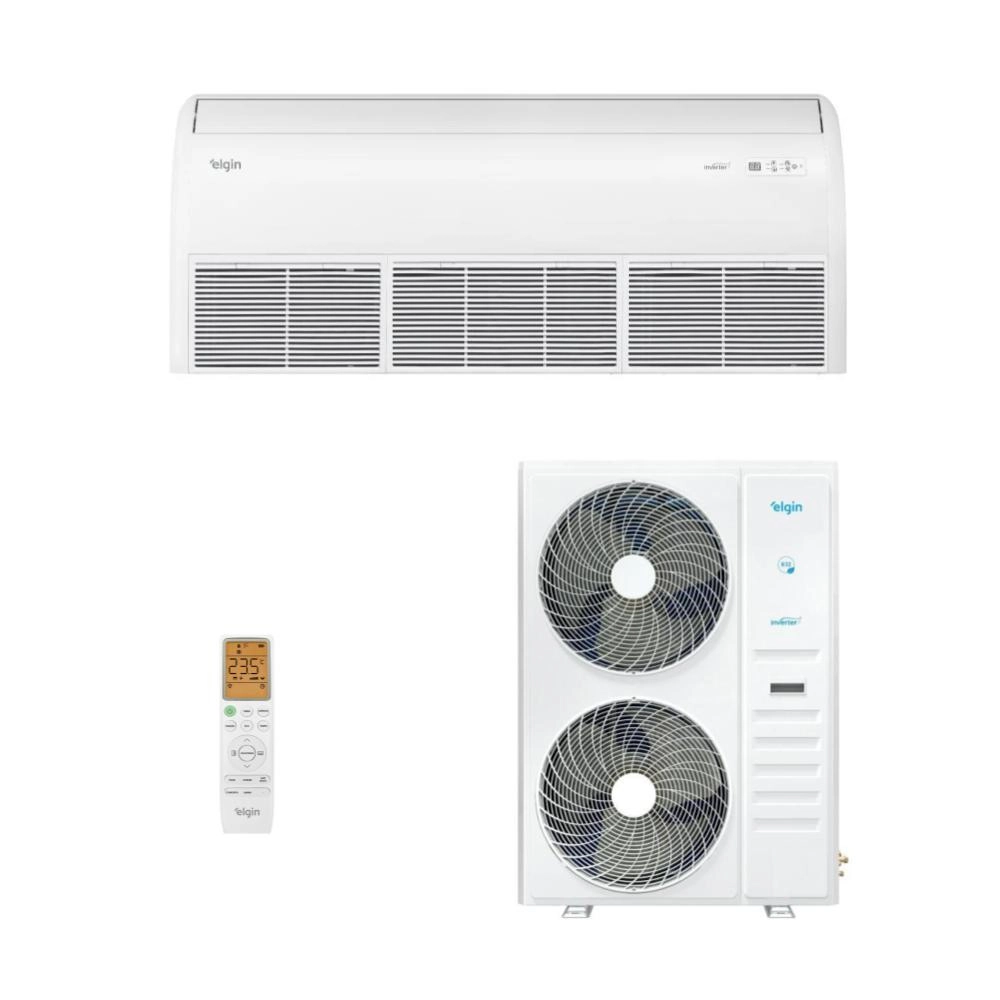 Ar-Condicionado Split Piso Teto Inverter Wi-Fi R-32 Elgin 56.000 BTUs Só Frio 220V Monofásico