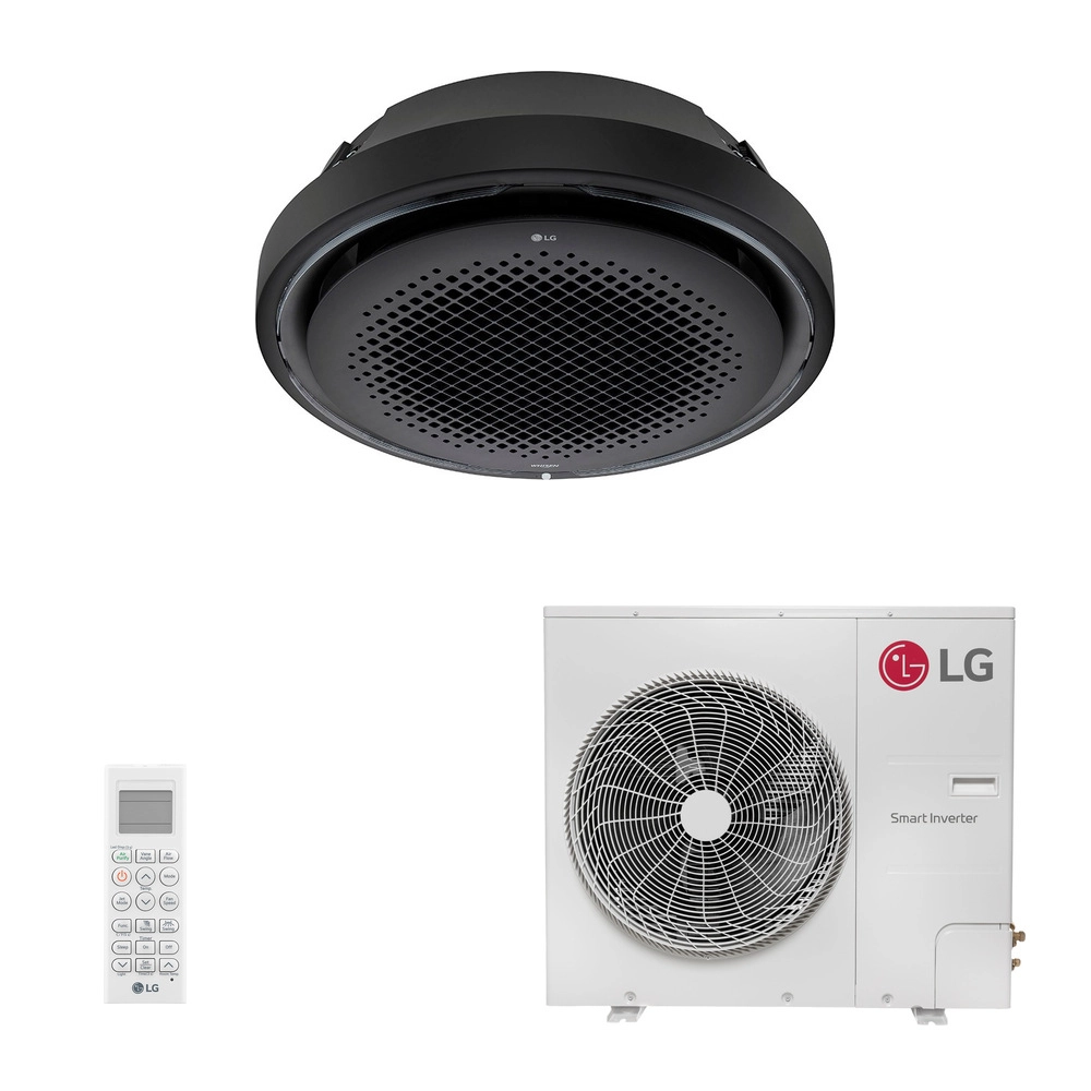 Ar-Condicionado Split Round Black Cassete Inverter WI-FI LG Quente/Frio 36.000 BTUs 220V Monofásico Ar-Condicionado Split Round Black Cassete Inverter WI-FI LG Quente/Frio 36.000 BTUs 220V Monofásico
