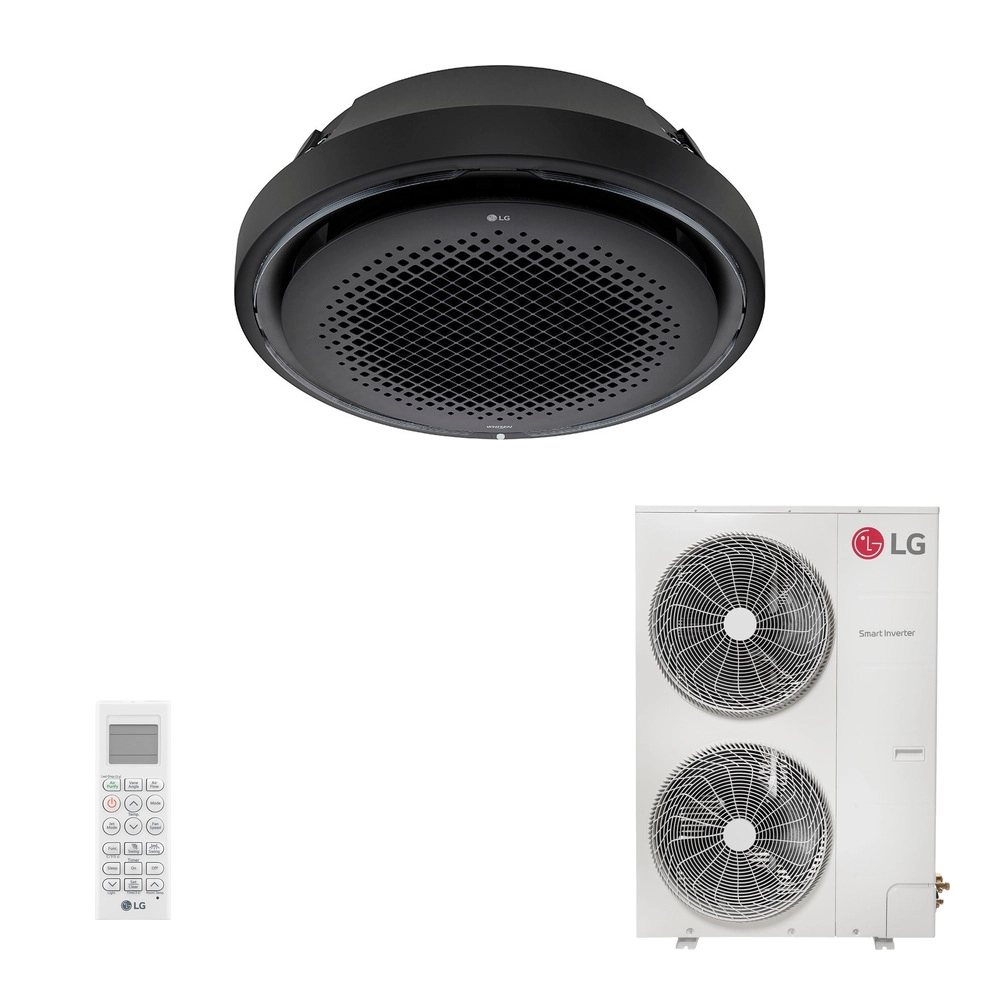Ar-Condicionado Split Round Black Cassete Inverter WI-FI LG Quente/Frio 53.000 BTUs 220V Monofásico