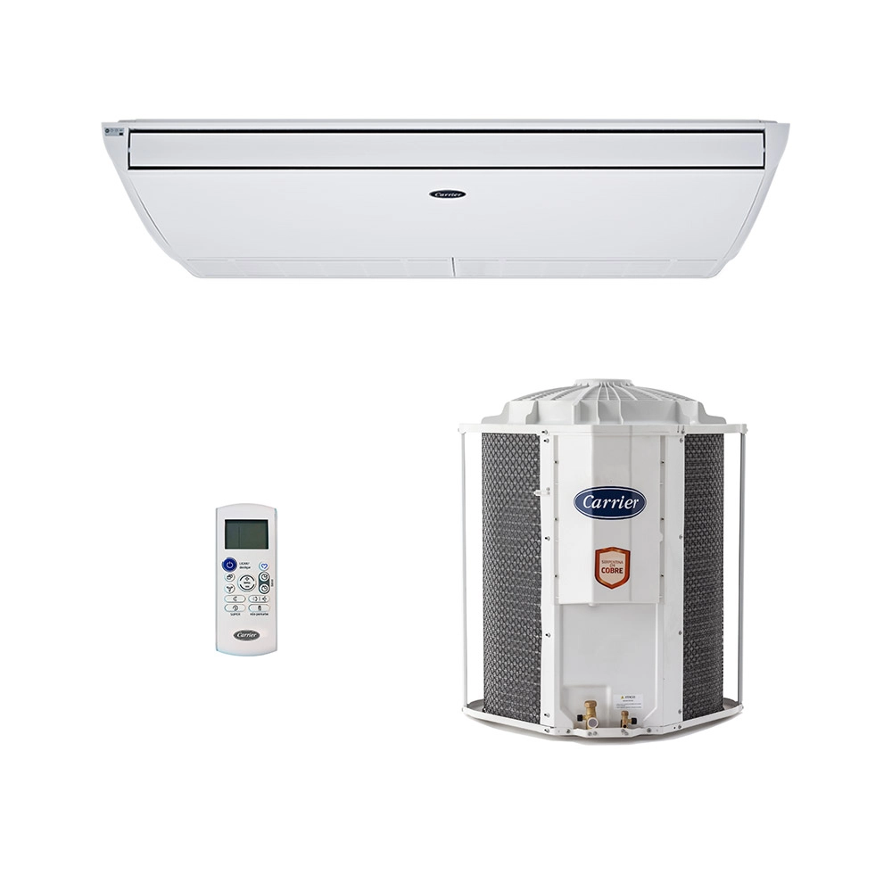 Ar-Condicionado Split Teto Xperience Carrier 64.000 BTUs Só Frio 220V Trifásico